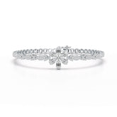 Baguette Cut 1.17 CT Lab Diamond Bracelet